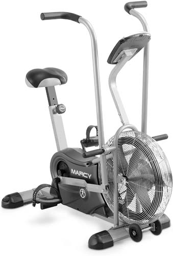 Marcy Exercise Upright Fan Bike for Cardio Training